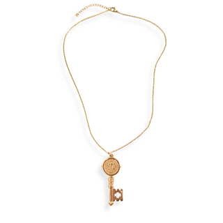 St. Benedict Key Pendant Necklace