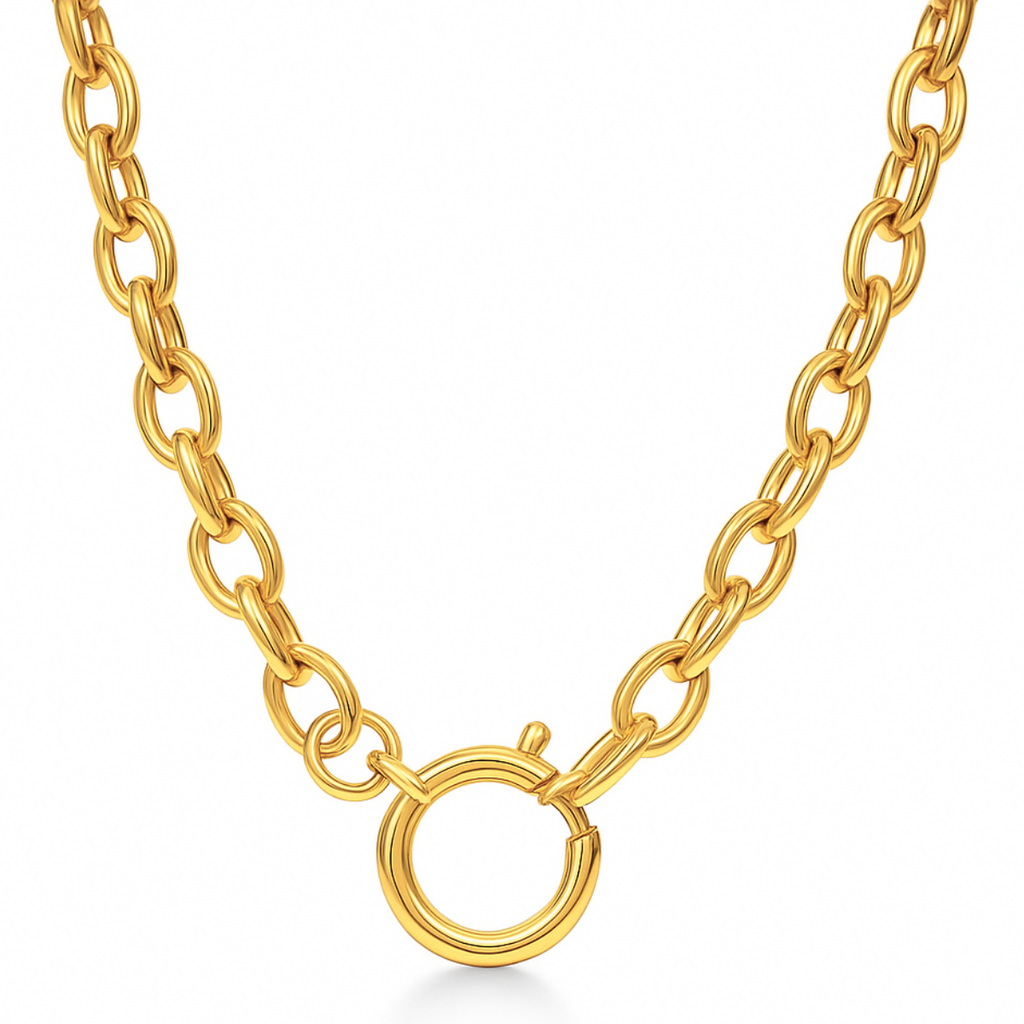 Melody Sailor Clasp Chain Necklace – Ellie Vail