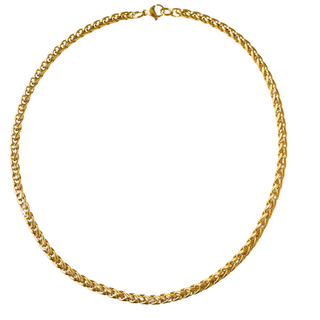 Wheat Chain Choker Necklace