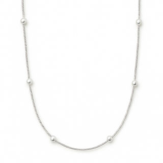 Rozlyn Beaded Ball Chain Necklace