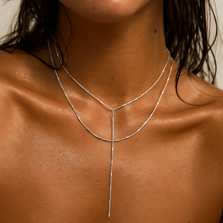 Ellie Vail - Camilla Dainty Lariat Chain Necklace