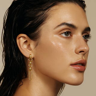 Cascade Link Earring