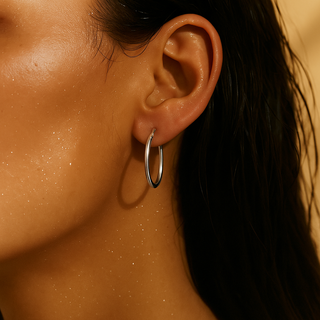 Laurette Medium Hoop Earring