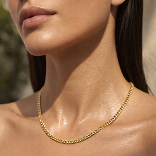 Adhara Cuban Chain Necklace