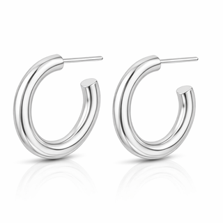 Flora Medium Hoop Earring