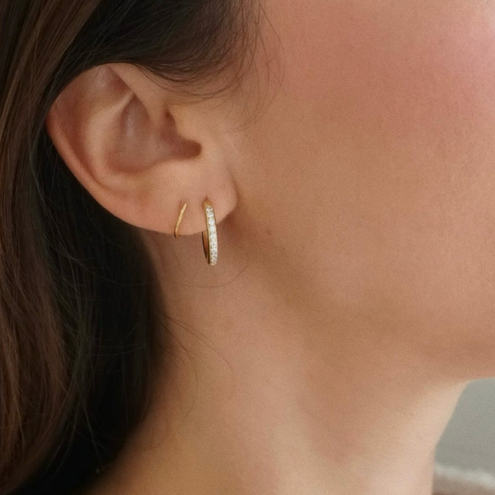 Ellie Vail - Cadence Huggie Drop Earring main image 0