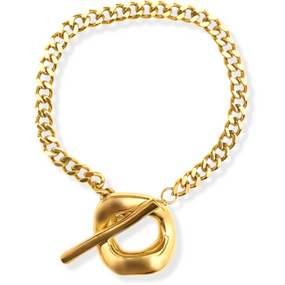 Cuban Link Toggle Chain Bracelet