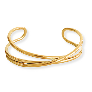 Intertwined Cuff Bracelet