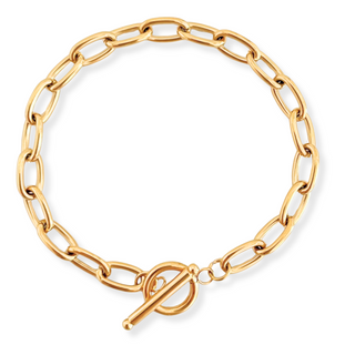 Cable Chain Toggle Bracelet