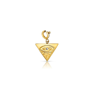 Ellie Vail Lucy Geometric Evil Eye Charm