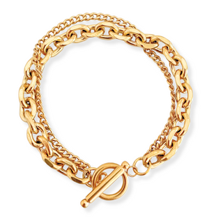 Multi Chain Toggle Bracelet