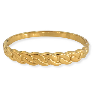 Cuban Link Bangle Bracelet