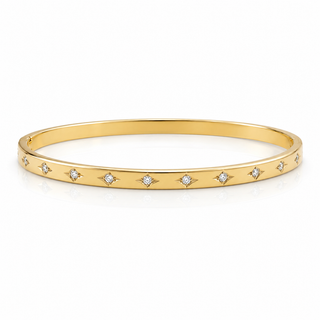 Starburst Bangle Bracelet