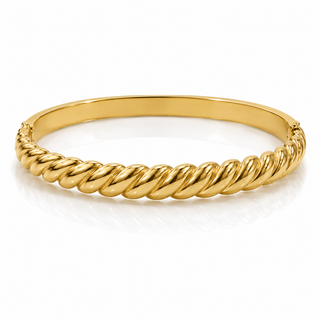 Spiral Bangle Bracelet