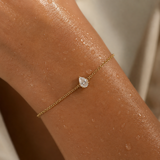 Pear Stone Bracelet