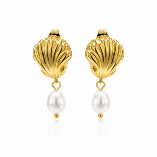 Shell Charm Earring