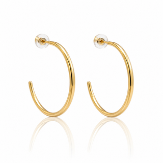 Thin Hoop Earring