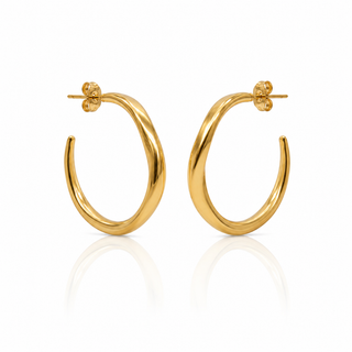 Twist Hoop Earring