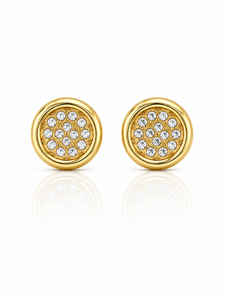 Button Stud Earring