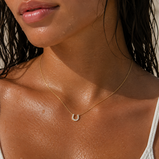 Horseshoe Pendent Necklace