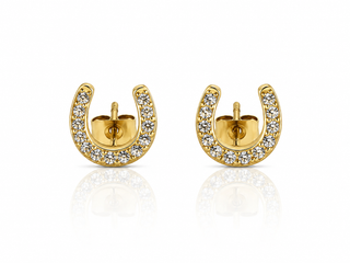 Horseshoe Stud Earring