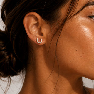 Horseshoe Stud Earring