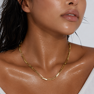 Paperclip Chain Necklace