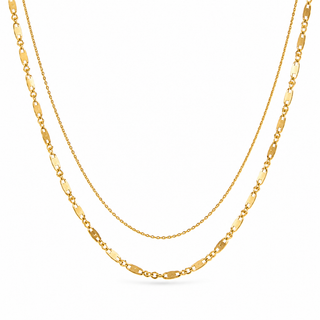 Dora Double Chain Necklace