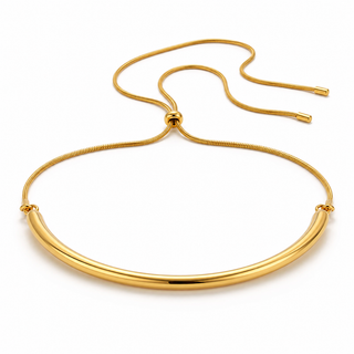 Shira Curved Bar Collar Necklace