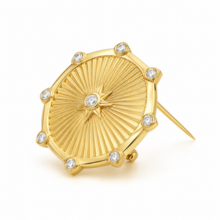 Starburst Brooch