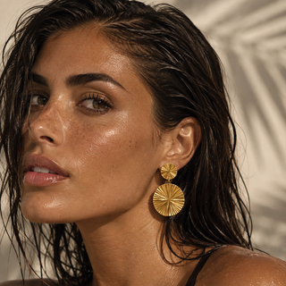 Starburst Drop Earring