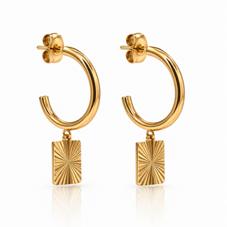 Starburst Charm Earring