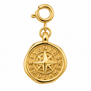 Oriana Compass Charm