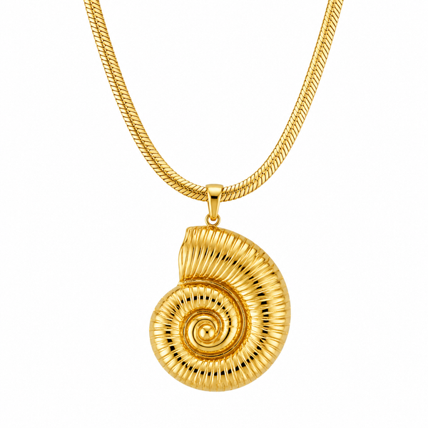 Vittoria Oversized Shell Necklace - Ellie Vail Jewelry