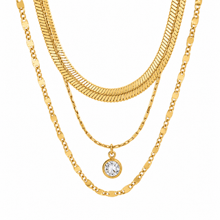 Roya Layered Chain Necklace