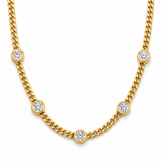 Ellery Bezel Chain Necklace