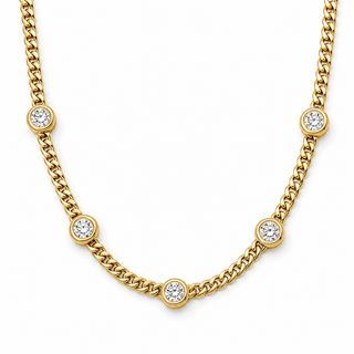Ellery Bezel Chain Necklace