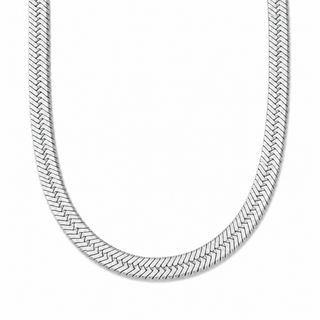 Paola Herringbone Chain Necklace