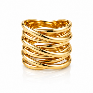 Layered Coiled Ring