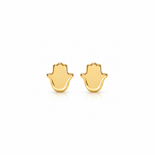 Hamsa Stud Earring