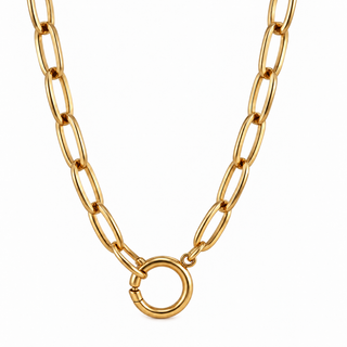 Lyla Sailor Clasp Chain Necklace