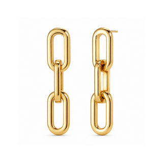 Gage Oversized Chain Link Earring