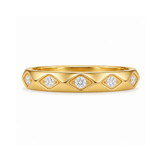 Rhombus Band Ring