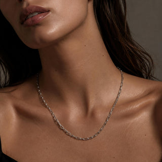 Jayden Paperclip Chain Necklace