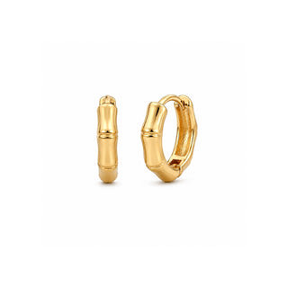 Bex Bamboo Mini Hoop Earring