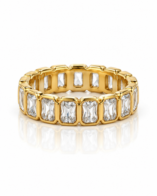 Emerald Bezel Ring