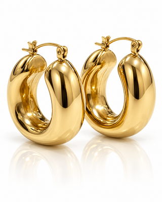 Chunky Hoop Earring