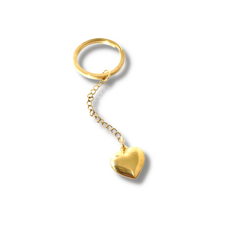Heart Charm Keychain