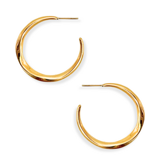 Twisted Hoop Earring