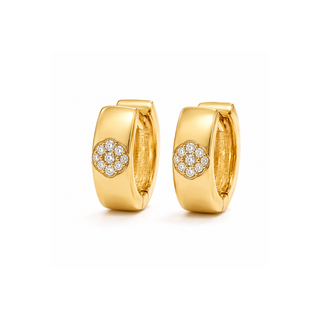 Loren Evil Eye Huggie Hoop Earring